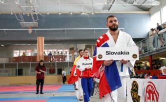 Majstrovstvá Európy Combat Ju jutsu Španielsko s medailami.